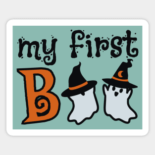 My First Boo Baby Halloween Magnet